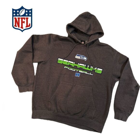 NFL Seattle Seahawks Gray Hoodie - Picture 1 of 2